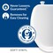 Bemis Eden Round Sky Blue Soft Toilet Seat 15EC 034 - alternate 2